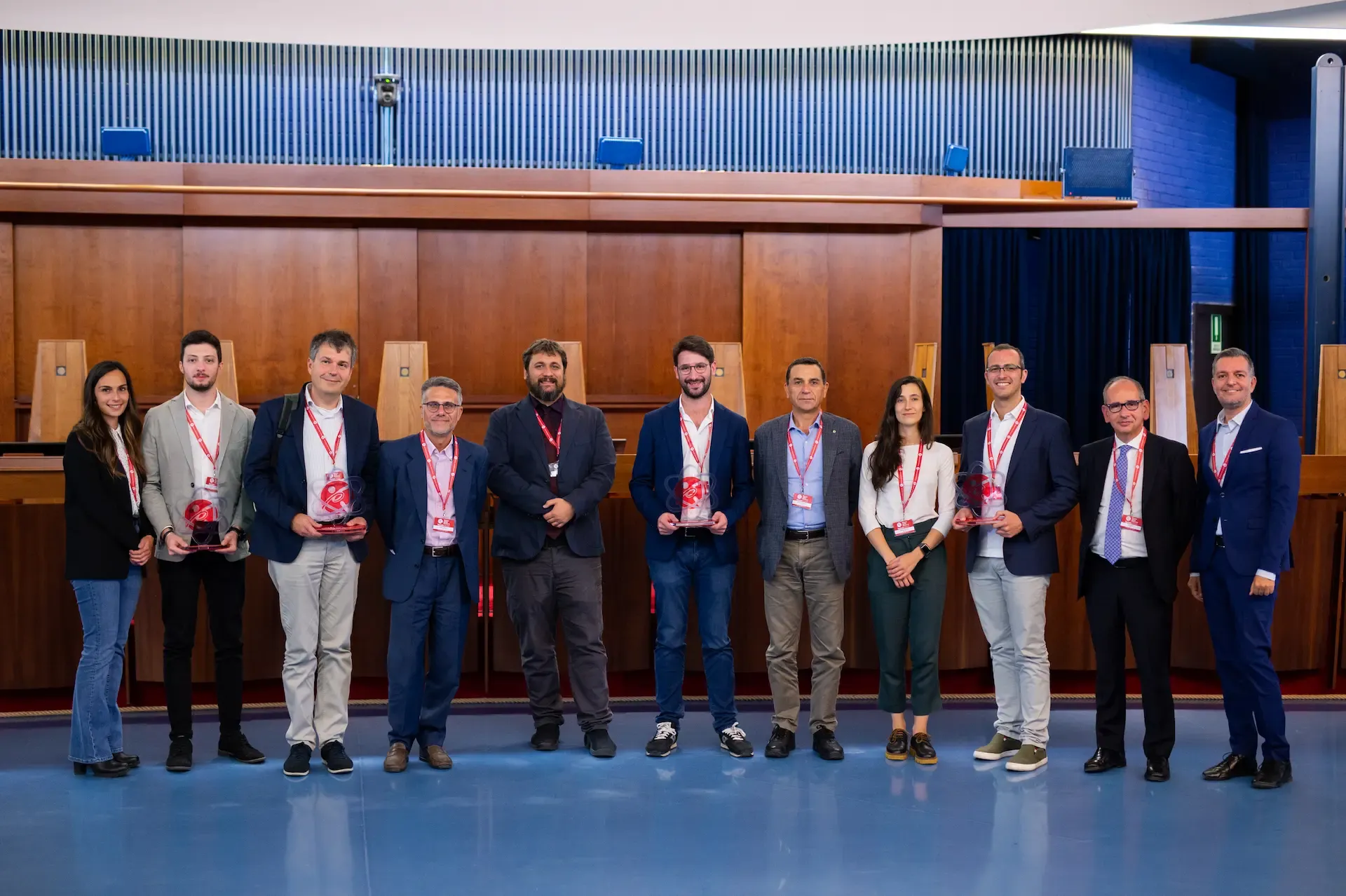 Foto di gruppo dei premiati Borsa di ricerca